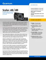Quantum Scalar i80 LSC18-CH4G-232H Folheto