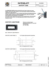Lappkabel 52220002 SKINTOP CUBE Plug-in Seal Module CUBE MODULE Set Of 5 (L x W) 20 mm x 20 mm Black Content 5 pc(s) 52220002 Ficha De Dados