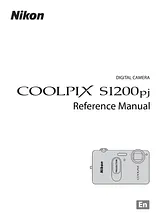 Nikon S1200pj Manual Do Utilizador
