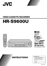 JVC HR-S9600U 사용자 설명서