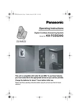 Panasonic KXTCD220G Bedienungsanleitung