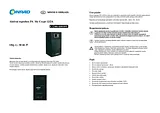 Mc Crypt PA 12/2A ACTIVE PA BOX Power (RMS/max.) 200/300 W 304437 Data Sheet