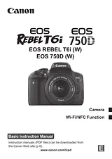 Canon EOS Rebel T6i EF-S 18-55mm IS STM Lens Kit Manuale