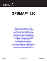 Garmin GPSMAP 620 Manual Do Utilizador