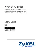 ZyXEL Communications NWA3160 Manuale Utente