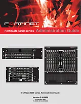 Fortinet FortiGate-5000 User Guide