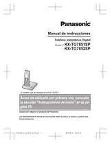 Panasonic KXTG7852SP 작동 가이드