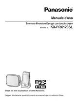 Panasonic KXPRX120SLW Guia De Utilização