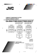 JVC MX-D401T Справочник Пользователя