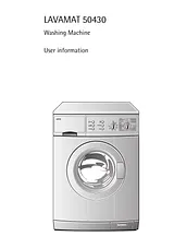 Electrolux lavamat 50430 ユーザーズマニュアル