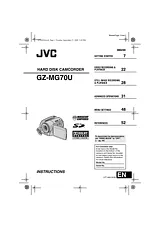 JVC GZ-MG70 ユーザーズマニュアル