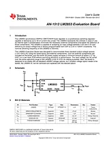 Datenbogen (LM2853-1.8EVAL/NOPB)