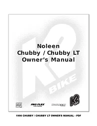 k2-bike chubby lt User Manual