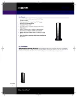 Sony LF-PK1 Guia De Especificação