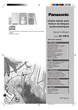 Panasonic SC-PM19 Guía De Operación