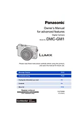 Panasonic DMC-GM1 Справочник Пользователя