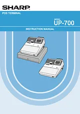 Sharp UP-700 User Manual