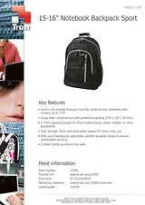 Trust Notebook Backpack Sport 16581 Leaflet