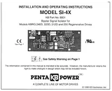 kb-electronics si-4x Manuel D’Utilisation
