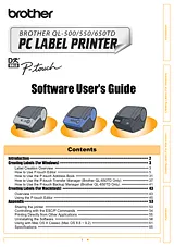 Brother QL-500 User Manual