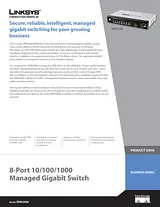 Cisco SRW2008, 8-port 10/100/1000 Managed Gigabit Switch SRW2008-EU Manual De Usuario