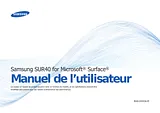 Samsung SUR40 Manuel D’Utilisation
