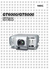 NEC GT5000 User Manual