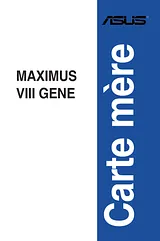 ASUS MAXIMUS VIII GENE Manual Do Utilizador