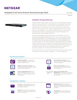 Netgear RN21241D – ReadyNAS 2120 1U 4- Bay, 4x1TB Desktop Drive Scheda Tecnica