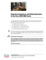 Cisco Cisco MDS 9000 NX-OS Software Release 6.2 Guide De Montage