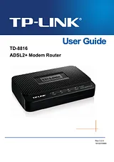 TP-LINK TD-8816 ユーザーズマニュアル