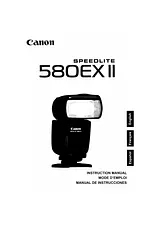 Canon 580EX II Manuel D’Utilisation