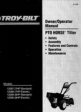 Troy-Bilt 12087-7HP Manuale Utente