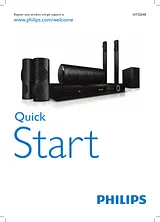 Philips HTS5540/12 Quick Setup Guide