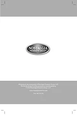 Nostalgia Electrics KRS-2150 User Manual