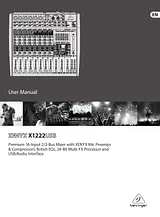 Behringer Xenyx X1222USB User Manual