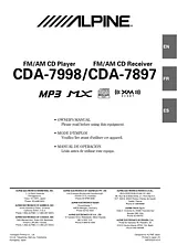 Alpine CDA-7897 User Manual