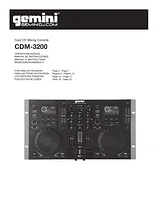 Gemini CDM-3200 Benutzerhandbuch