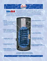 Bock Water heaters Indirect Coil Tank Water Heater 전단