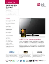 LG 60PK550 Catálogo De Accesorios