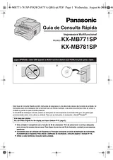 Panasonic KXMB781SP Guia De Utilização