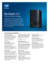 Western Digital My Cloud EX2 WDBVKW0000NCH-EESN+2XWD40EFRX Benutzerhandbuch