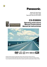 Panasonic CX-D3000U Manuel D’Utilisation