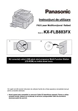 Panasonic KXFLB883FX Operating Guide