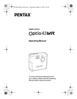 Pentax Optio 43WR Guia Do Utilizador