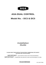 AGA ADC5EHEA Installationsanweisungen