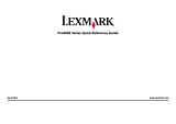 Lexmark PRO4000C Manuel D’Utilisation