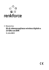 Renkforce Wireless Surveillance Kit808578 Resolution (TVL) 420 TVL 808578 Data Sheet