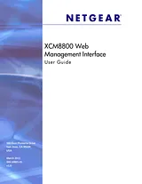 Netgear XCM8806 - 8800 SERIES 6-SLOT CHASSIS SWITCH Manual Do Utilizador