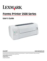 Lexmark X2500 Manual Do Utilizador